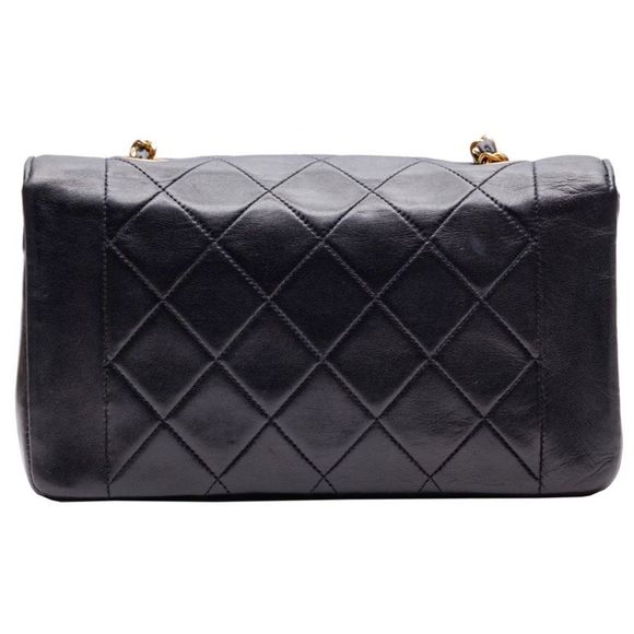 Chanel Matelasse Chain Shoulder Lambskin Black Gold Metal Fittings - Picture 4 of 9